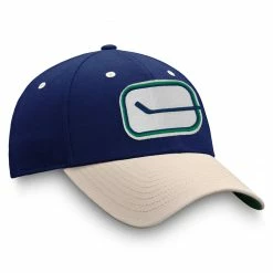 VANCOUVER CANUCKS FANATICS MEN'S TRUE CLASSICS STRUCTURED STRETCH FLEX HAT -Atlantic Division Shop 200844 3
