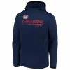 MONTREAL CANADIENS FANATICS MEN'S AUTHENTIC PRO LOCKER ROOM PO HOODIE