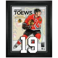 FRAMEWORTH CHICAGO BLACKHAWKS TOEWS NUMBERS FRAME