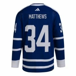 AUSTON MATTHEWS TORONTO MAPLE LEAFS ADIDAS ADIZERO PRIMEGREEN AUTHENTIC REVERSE RETRO 2.0 JERSEY