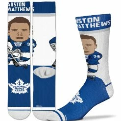 NSSI AUSTON MATTHEWS TORONTO MAPLE LEAFS ADULT NHL # PLAYER SOCKS