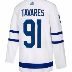 ADIDAS AUTHENTIC PRO TORONTO MAPLE LEAFS JOHN TAVARES WHITE AWAY JERSEY