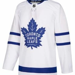 ADIDAS AUTHENTIC PRO TORONTO MAPLE LEAFS WHITE AWAY JERSEY