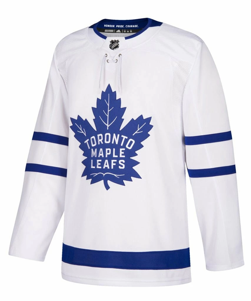 ADIDAS AUTHENTIC PRO TORONTO MAPLE LEAFS WHITE AWAY JERSEY 1 ADIDAS AUTHENTIC PRO TORONTO MAPLE LEAFS WHITE AWAY JERSEY