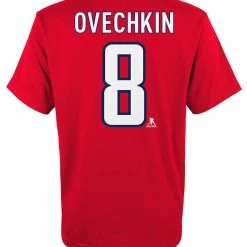 Outer Stuff ALEX OVECHKIN WASHINGTON CAPITALS KIDS PLAYER T SHIRT