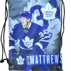 KDI AUSTON MATTHEWS TORONTO MAPLE LEAFS DRAWSTRING LOGO BAG