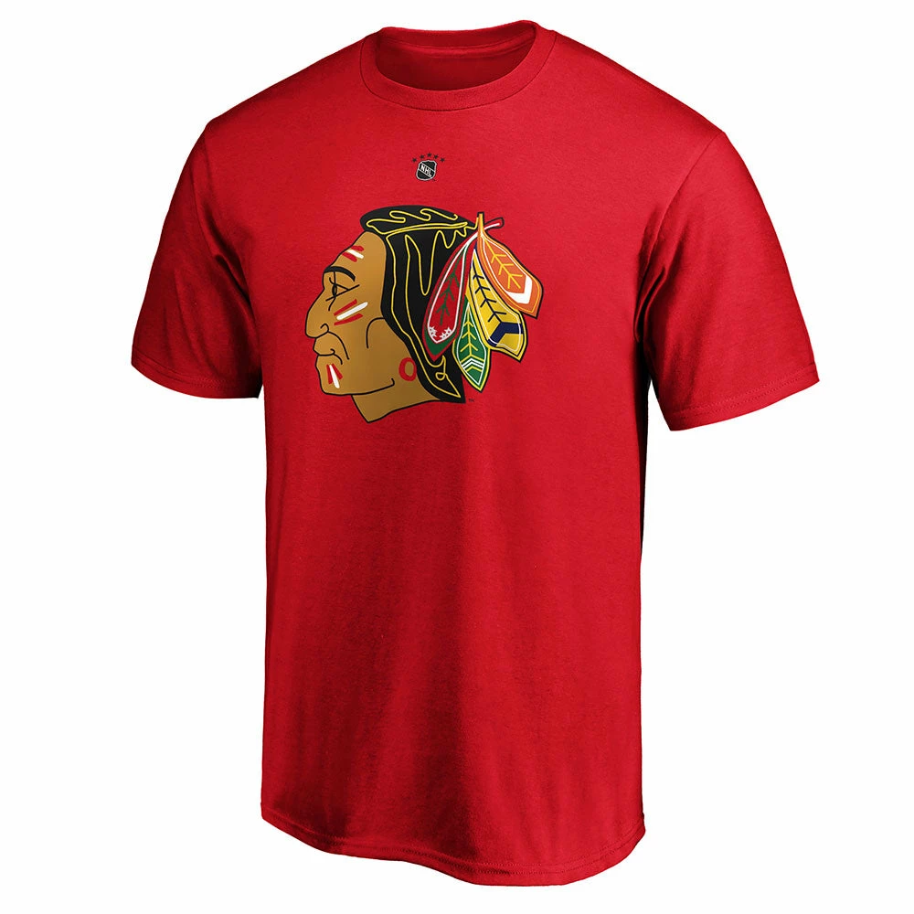 BOBBY HULL CHICAGO BLACKHAWKS FANATICS ADULT HERITAGE T SHIRT 2 BOBBY HULL CHICAGO BLACKHAWKS FANATICS ADULT HERITAGE T SHIRT - Image 2