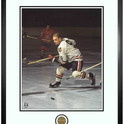 Frameworth BOBBY HULL CHICAGO BLACKHAWKS ICONS COLLECTION - 18X22