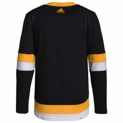 Front Page -Atlantic Division Shop BOSTON BRUINS ADIDAS ADIZERO PRIMEGREEN AUTHENTIC BLACK THIRD JERSEY BACK
