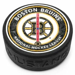Mustang BOSTON BRUINS CENTRE ICE PUCK