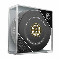 Inglasco BOSTON BRUINS 2021 OFFICIAL GAME PUCK
