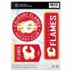 Mustang CALGARY FLAMES 8" X 11" DECAL SET