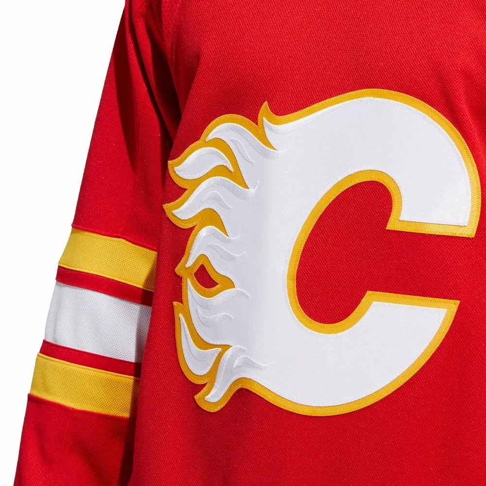 MATTHEW TKACHUK CALGARY FLAMES ADIDAS ADIZERO PRIMEGREEN AUTHENTIC RED HOME JERSEY 4 MATTHEW TKACHUK CALGARY FLAMES ADIDAS ADIZERO PRIMEGREEN AUTHENTIC RED HOME JERSEY - Image 4