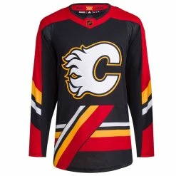 CALGARY FLAMES ADIDAS ADIZERO PRIMEGREEN AUTHENTIC REVERSE RETRO 2.0 JERSEY