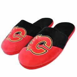 KDI CALGARY FLAMES BIG LOGO SLIPPERS