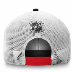 CALGARY FLAMES FANATICS MEN'S AUTHENTIC PRO LOCKER ROOM STRUCTURED ADJUSTABLE MESH HAT -Atlantic Division Shop CALGARY FLAMES FANATICS MEN S AP LOCKER ROOM STRUCTURED ADJUSTABLE MESH HAT BACK