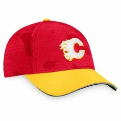 CALGARY FLAMES FANATICS MEN'S AUTHENTIC PRO LOCKER ROOM FLEX HAT -Atlantic Division Shop CALGARY FLAMES FANATICS MEN S AUTHENTIC PRO LOCKER ROOM FLEX HAT LEFT