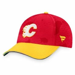 CALGARY FLAMES FANATICS MEN'S AUTHENTIC PRO LOCKER ROOM FLEX HAT