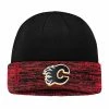 CALGARY FLAMES FANATICS MEN'S RINKSIDE CUFFED KNIT TOQUE