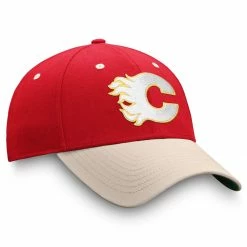 CALGARY FLAMES FANATICS MEN'S TRUE CLASSICS STRUCTURED STRETCH FLEX HAT -Atlantic Division Shop CALGARY FLAMES FANATICS MEN S TRUE CLASSICS STRUCTURED STRETCH FLEX HAT RIGHT