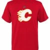 Outer Stuff CALGARY FLAMES KID'S PRIMARY LOGO T SHIRT