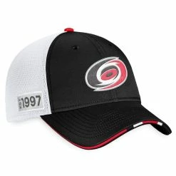 CAROLINA HURRICANES FANATICS AUTHENTIC PRO 2022 NHL DRAFT STRUCTURED TRUCKER HAT 6 CAROLINA HURRICANES FANATICS AUTHENTIC PRO 2022 NHL DRAFT STRUCTURED TRUCKER HAT -Atlantic Division Shop CAROLINA HURRICANES FANATICS AUTHENTIC PRO 2022 NHL DRAFT STRUCTURED TRUCKER HAT TWO