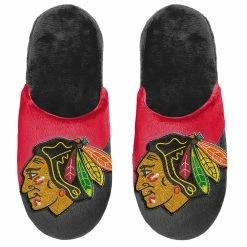 KDI CHICAGO BLACKHAWKS BIG LOGO SLIPPERS