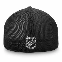 CHICAGO BLACKHAWKS FANATICS MEN'S AUTHENTIC PRO BLACK ICE TRAVEL STRETCH MESH HAT -Atlantic Division Shop CHICAGO BLACKHAWKS FANATICS MEN S AP BLACK ICE TRAVEL STRETCH MESH HAT BACK