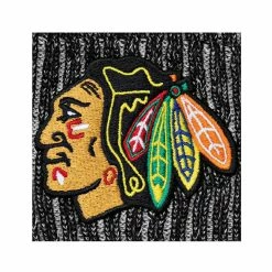 CHICAGO BLACKHAWKS FANATICS MEN'S RINKSIDE CUFFED BEANIE TOQUE -Atlantic Division Shop CHICAGO BLACKHAWKS FANATICS MEN S RINKSIDE CUFFED BEANIE TOQUE LOGO