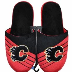 KDI CALGARY FLAMES BIG LOGO SLIPPERS
