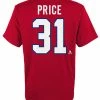 Outer Stuff CAREY PRICE MONTREAL CANADIENS JUNIOR PLAYER T SHIRT