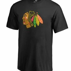 CHICAGO BLACKHAWKS FANATICS MEN'S PRIMARY LOGO T SHIRT