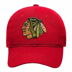Outer Stuff CHICAGO BLACKHAWKS KID'S PRIMARY LOGO CAP