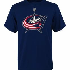 Outer Stuff COLUMBUS BLUE JACKETS KID'S PRIMARY LOGO T SHIRT