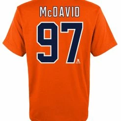 Outer Stuff CONNOR MCDAVID EDMONTON OILERS TODDLER PLAYER T SHIRT