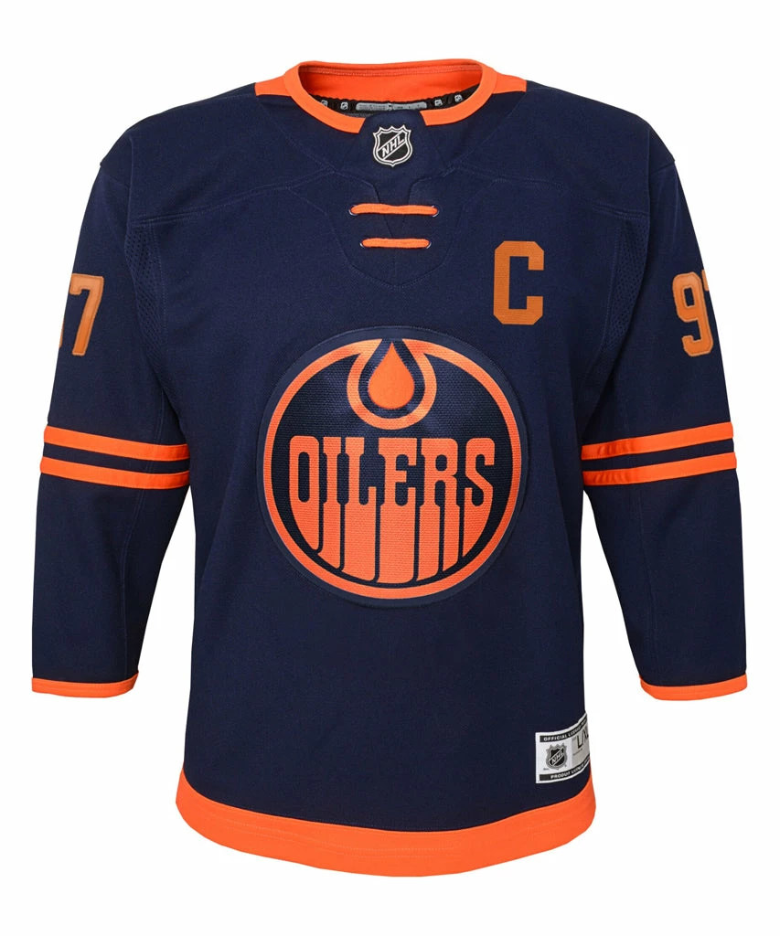 Outer Stuff CONNOR MCDAVID EDMONTON OILERS JUNIOR PREMIER THIRD JERSEY 2 Outer Stuff CONNOR MCDAVID EDMONTON OILERS JUNIOR PREMIER THIRD JERSEY - Image 2
