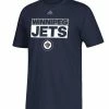 WINNIPEG JETS ADIDAS MEN'S ADI BOX T SHIRT
