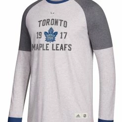 TORONTO MAPLE LEAFS ADIDAS MEN'S LONGSLEEVE CREW SHIRT