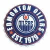 KDI EDMONTON OILERS BOTTLE CAP WALL LOGO