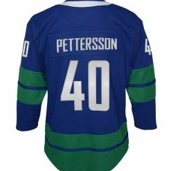 Outerstuff ELIAS PETTERSSON VANCOUVER CANUCKS JUNIOR PREMIER THIRD JERSEY