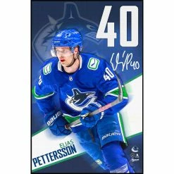 Frameworth ELIAS PETTERSSON VANCOUVER CANUCKS POSTER PLAQUE - 22X34