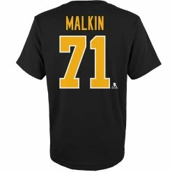 Outer Stuff EVGENI MALKIN PITTSBURGH PENGUINS JUNIOR PLAYER T SHIRT