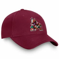 FANATICS ARIZONA COYOTES PRIMARY LOGO SNAPBACK HAT -Atlantic Division Shop FANATICS ARIZONA COYOTES PRIMARY LOGO SNAPBACK HAT SIDE