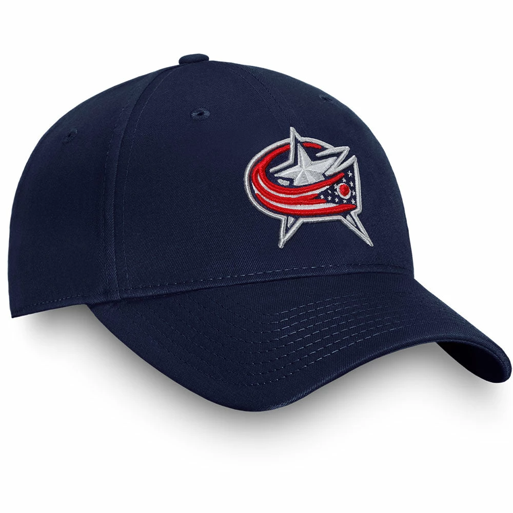 FANATICS COLUMBUS BLUE JACKETS PRIMARY LOGO SNAPBACK HAT 3 FANATICS COLUMBUS BLUE JACKETS PRIMARY LOGO SNAPBACK HAT - Image 3