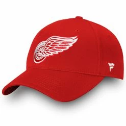 FANATICS DETORIT RED WINGS PRIMARY LOGO SNAPBACK HAT
