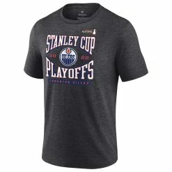 FANATICS EDMONTON OILERS 2022 PLAYOFF THROWBACK T SHIRT