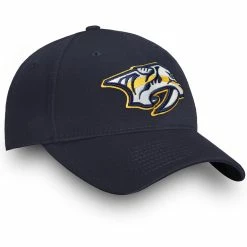 FANATICS NASHVILLE PREDATORS PRIMARY LOGO SNAPBACK HAT -Atlantic Division Shop FANATICS NASHVILLE PREDATORS PRIMARY LOGO SNAPBACK HAT SIDE