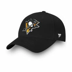 FANATICS PITTSBURGH PENGUINS PRIMARY LOGO SNAPBACK HAT