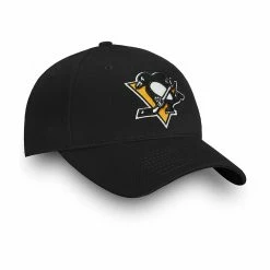 FANATICS PITTSBURGH PENGUINS PRIMARY LOGO SNAPBACK HAT -Atlantic Division Shop FANATICS PITTSBURGH PENGUINS PRIMARY LOGO SNAPBACK HAT SIDE