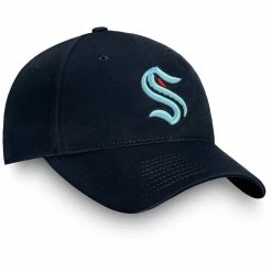 FANATICS SEATTLE KRAKEN PRIMARY LOGO SNAPBACK HAT -Atlantic Division Shop FANATICS SEATTLE KRAKEN PRIMARY LOGO SNAPBACK HAT SIDE